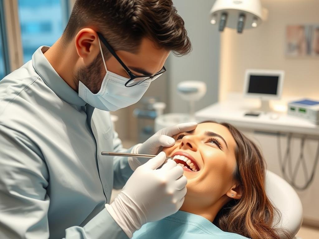 Cosmetic dentistry procedure in Dubai