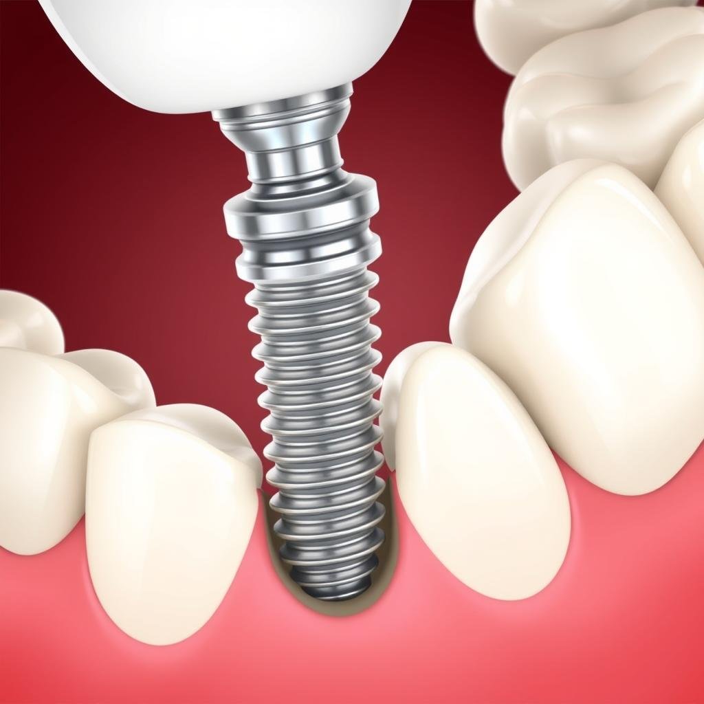 Dental implant procedure in Dubai clinic