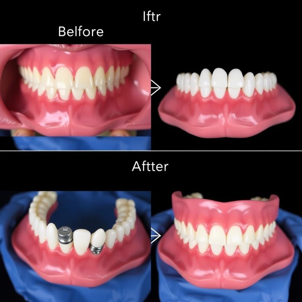 Full mouth rehabilitation procedure in Dubai dental clinic