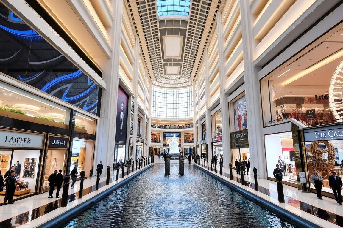 Luxury shopping at Dubai Mall